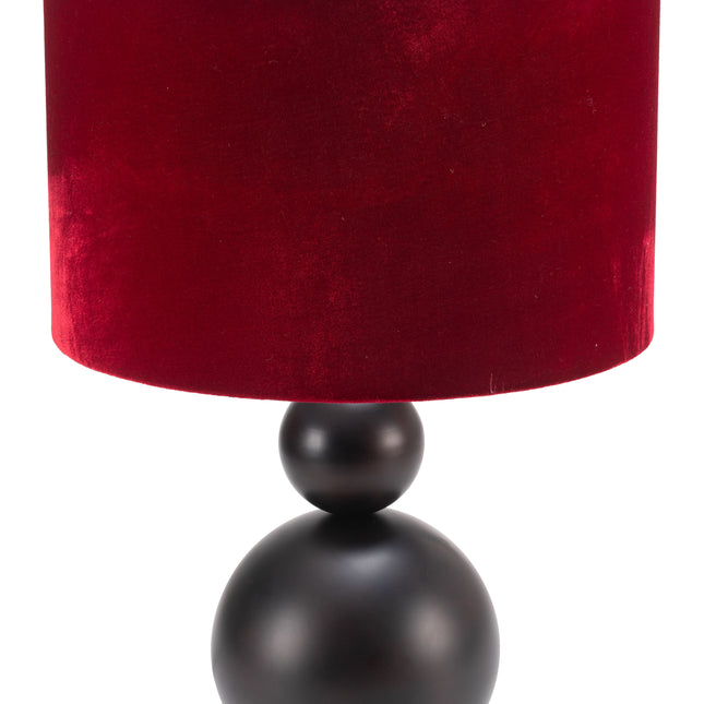 Shobu Table Lamp Red Table Lamps TriadCommerceInc   