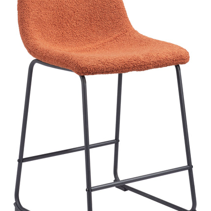 Smart Counter Stool (Set of 2) Burnt Orange Counter Stools TriadCommerceInc Default Title  