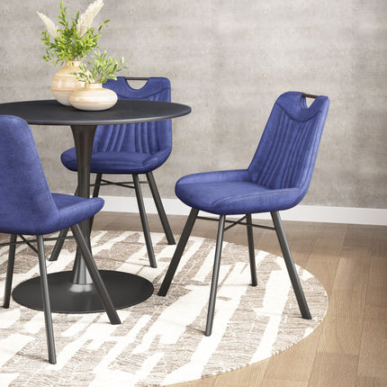 Tyler Dining Chair (Set of 2) Blue Chairs TriadCommerceInc   