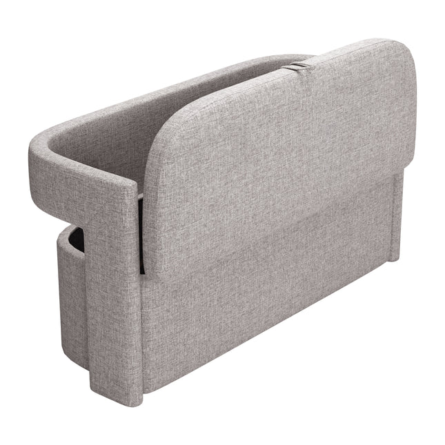 Papua Storage Bench Gray Benches [TriadCommerceInc]   