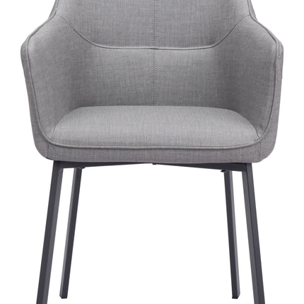 Adage Dining Chair (Set of 2) Gray Chairs [TriadCommerceInc]   