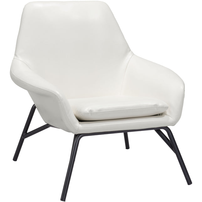 Javier Accent Chair White Chairs TriadCommerceInc Default Title  