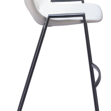 Desi Barstool (Set of 2) White Barstools TriadCommerceInc   