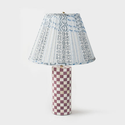 pleated lampshade palewave pattern Lamp Shade TriadCommerceInc   