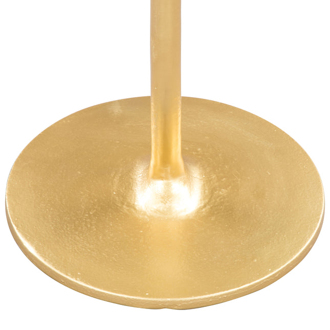 Lily Side Table Gold Side Tables TriadCommerceInc   