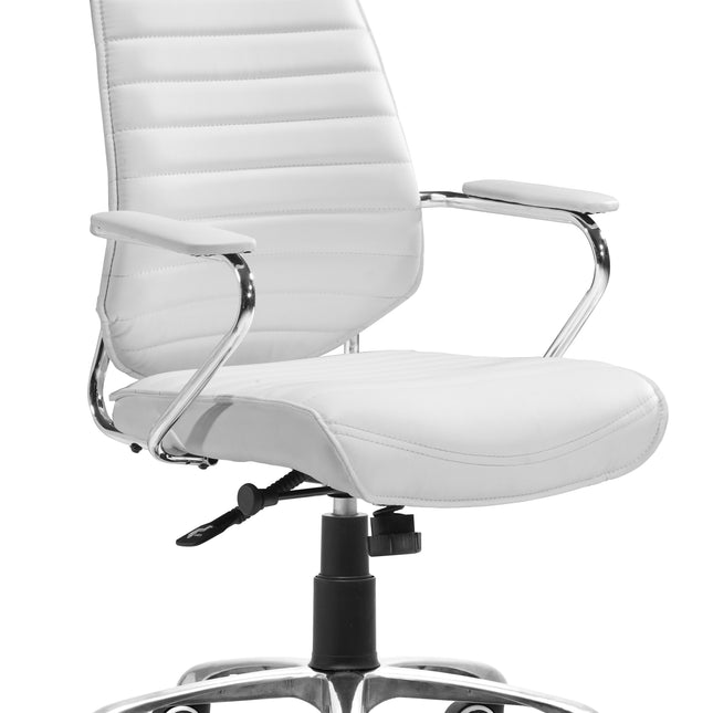 Enterprise Low Back Office Chair White Chairs TriadCommerceInc Default Title  