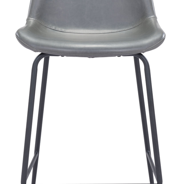 Byron Counter Stool Gray Counter Stools TriadCommerceInc   