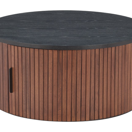 Nejaus Coffee Table Black & Walnut Coffee Tables [TriadCommerceInc] Default Title  