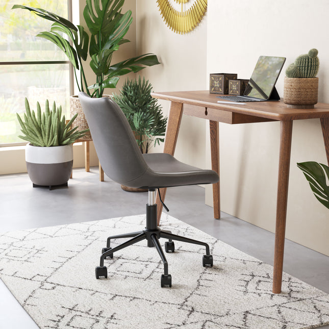 Byron Office Chair Gray Chairs TriadCommerceInc   