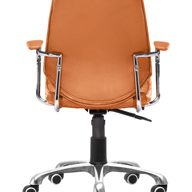 Enterprise Low Back Office Chair Orange Chairs TriadCommerceInc   