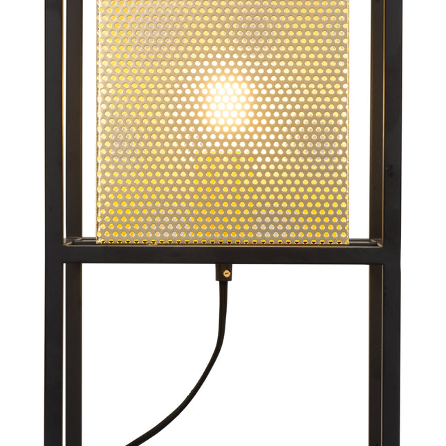 Yves Table Lamp Gold & Black Table Lamps TriadCommerceInc   