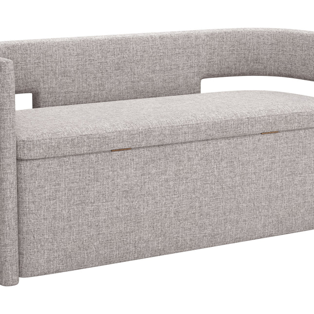 Papua Storage Bench Gray Benches TriadCommerceInc Default Title  