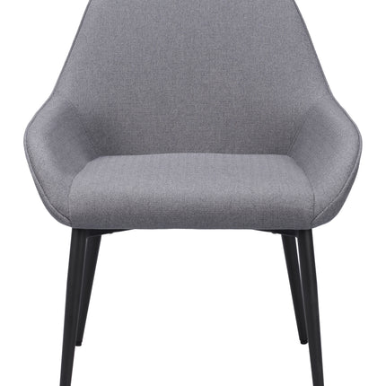 Vila Dining Chair (Set of 2) Gray Chairs TriadCommerceInc   