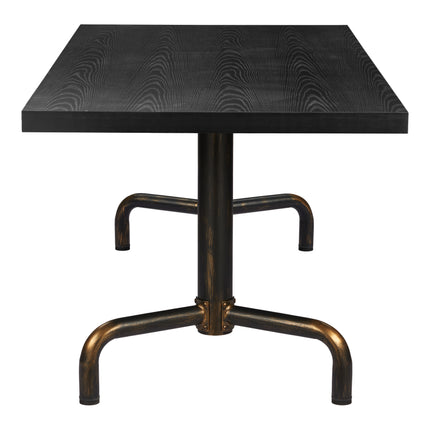 Neum Dining Table Black Tables TriadCommerceInc   