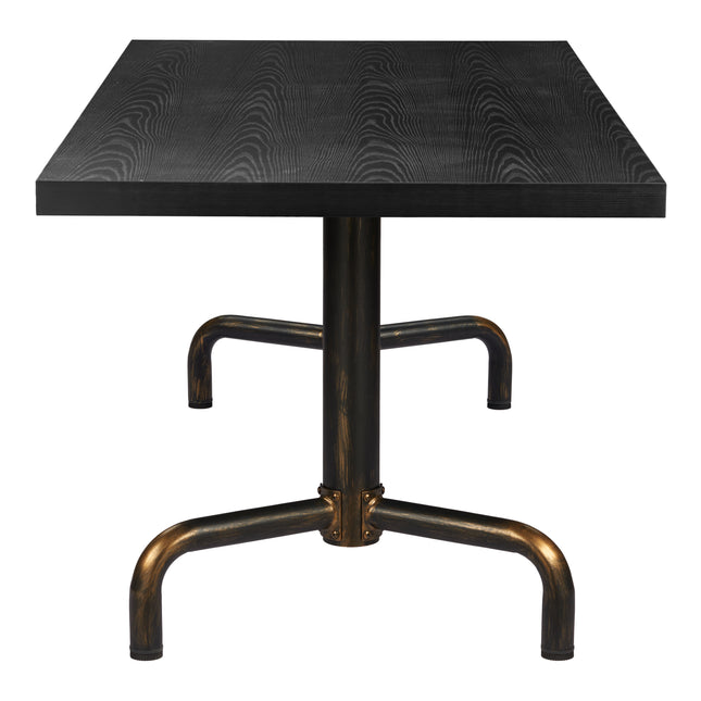 Neum Dining Table Black Tables TriadCommerceInc   