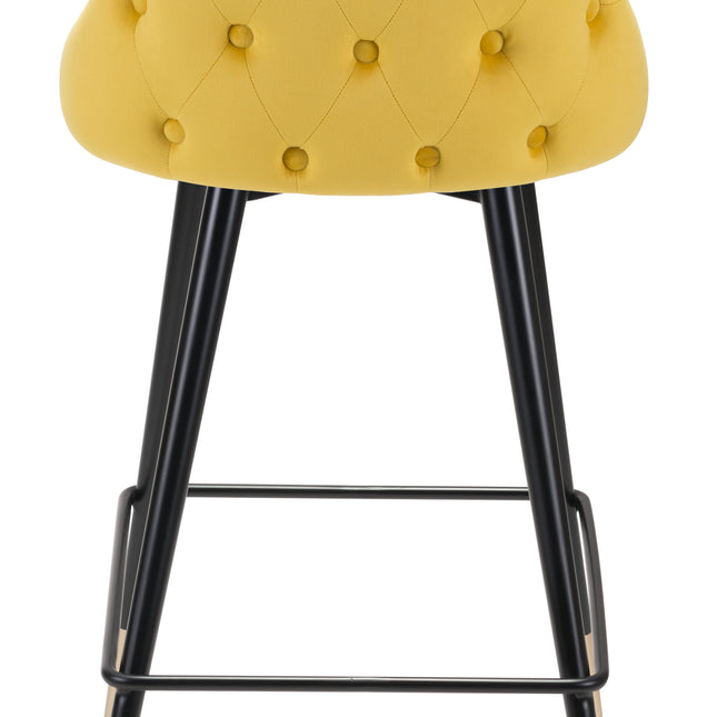 Piccolo Counter Stool Yellow Counter Stools TriadCommerceInc   