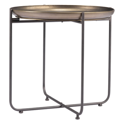 Bronson Side Table Bronze Side Tables [TriadCommerceInc]   