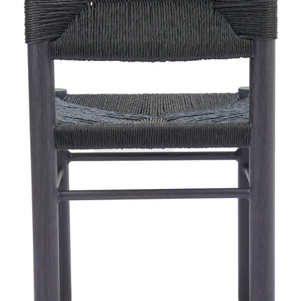 Iska Dining Chair (Set of 2) Black Seating TriadCommerceInc   