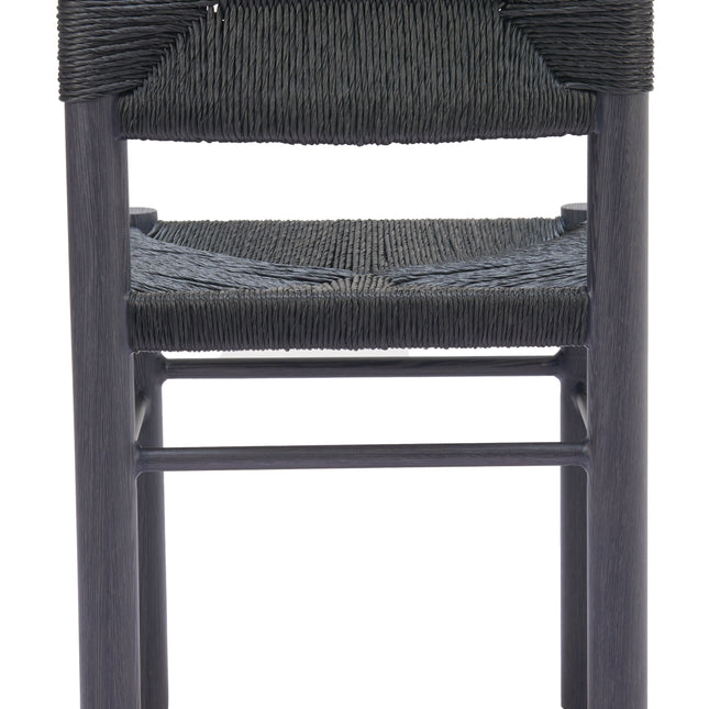 Iska Dining Chair (Set of 2) Black Seating TriadCommerceInc   