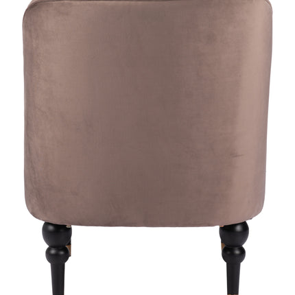 Bintulu Accent Chair Taupe Chairs TriadCommerceInc   