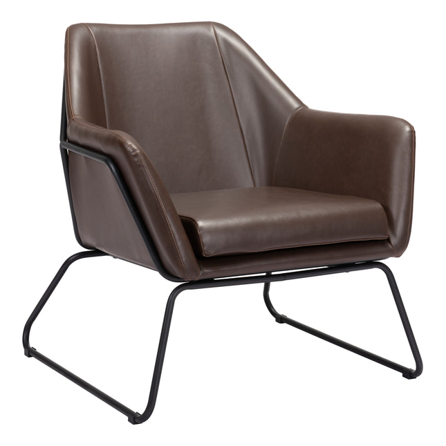 Jose Accent Chair Brown Chairs [TriadCommerceInc] Default Title  
