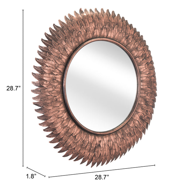 Rhoda Mirror Copper Mirrors [TriadCommerceInc]   