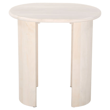 Risan Side Table Natural Side Tables TriadCommerceInc   