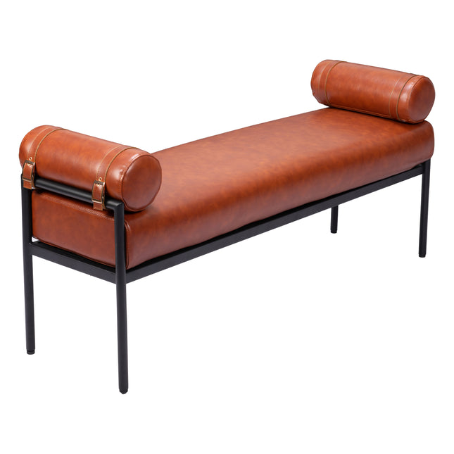 Barrow Bench Brown Benches [TriadCommerceInc]   