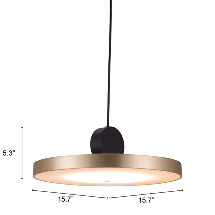 Mozu Ceiling Lamp Gold & Black Pendant Lights [TriadCommerceInc]   