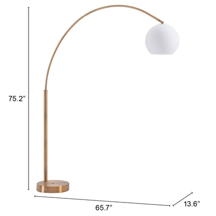 Griffith Floor Lamp Brass Floor Lamps [TriadCommerceInc]   