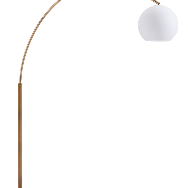 Griffith Floor Lamp Brass Floor Lamps TriadCommerceInc Default Title  