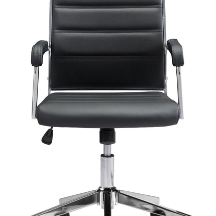 Liderato Office Chair Black Chairs [TriadCommerceInc]   