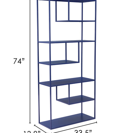 Pylo Shelf Blue Storage TriadCommerceInc   