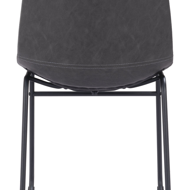 Smart Dining Chair (Set of 2) Charcoal Chairs TriadCommerceInc   