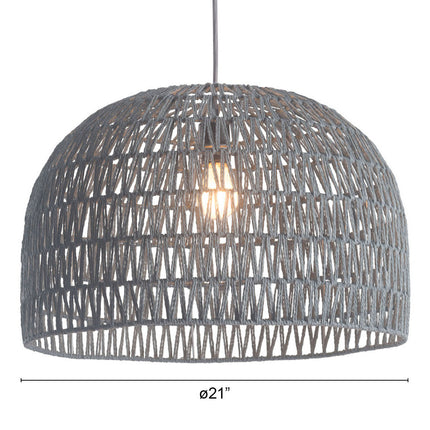 Paradise Ceiling Lamp Gray Pendant Lights TriadCommerceInc   