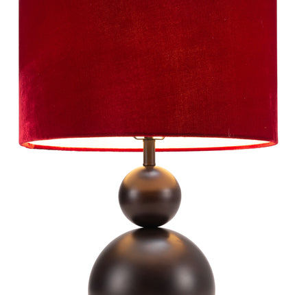 Shobu Table Lamp Red Table Lamps TriadCommerceInc Default Title  