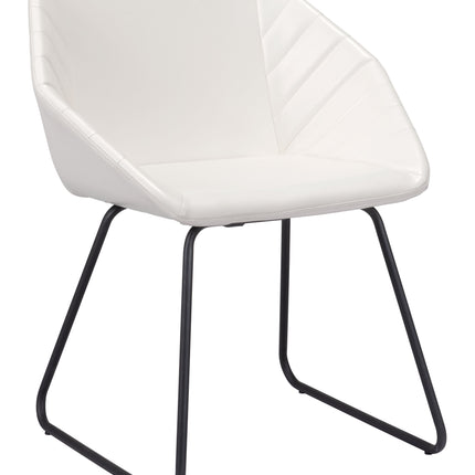 Miguel Dining Chair (Set of 2) White Chairs TriadCommerceInc Default Title  