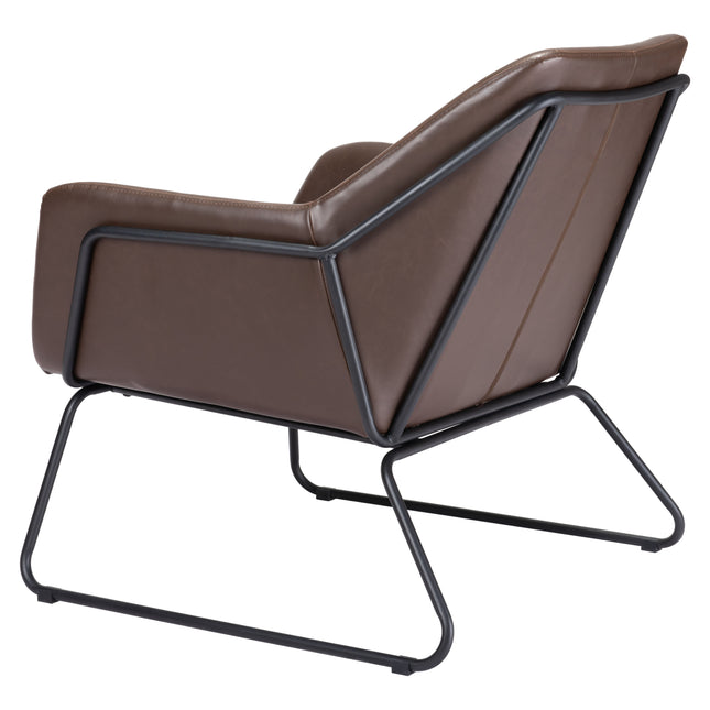 Jose Accent Chair Brown Chairs TriadCommerceInc   