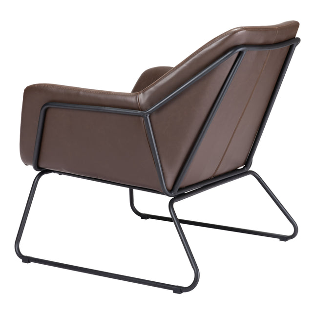 Jose Accent Chair Brown Chairs [TriadCommerceInc]   