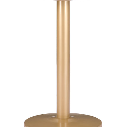 Alto Bistro Table White & Gold Tables TriadCommerceInc   