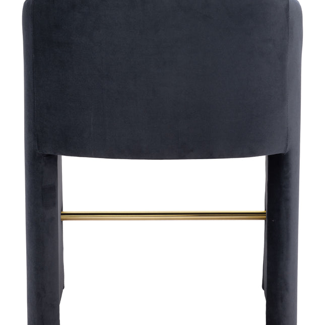 Emas Counter Stool Midnight Gray Counter Stools TriadCommerceInc   