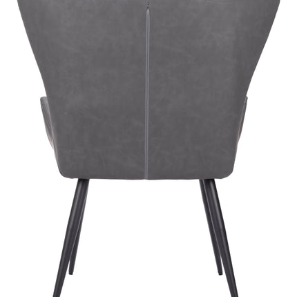 Alejandro Dining Chair (Set of 2) Vintage Gray Chairs TriadCommerceInc   