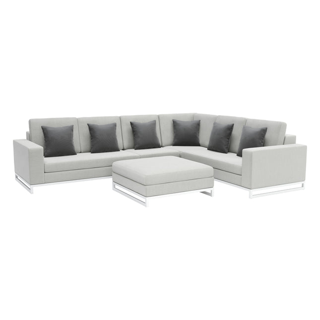 Corona del Mar Modular Sectional Set Gray Seating [TriadCommerceInc] Default Title  