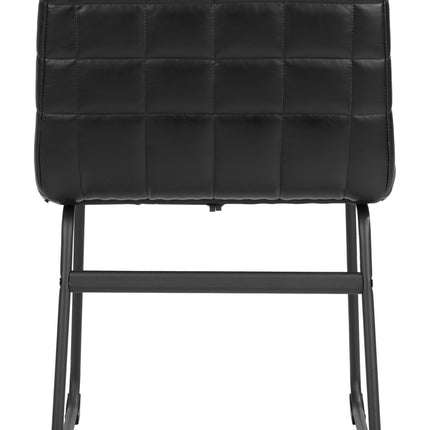 Pago Dining Chair (Set of 2) Black Chairs TriadCommerceInc   