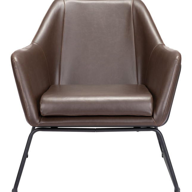 Jose Accent Chair Brown Chairs TriadCommerceInc   