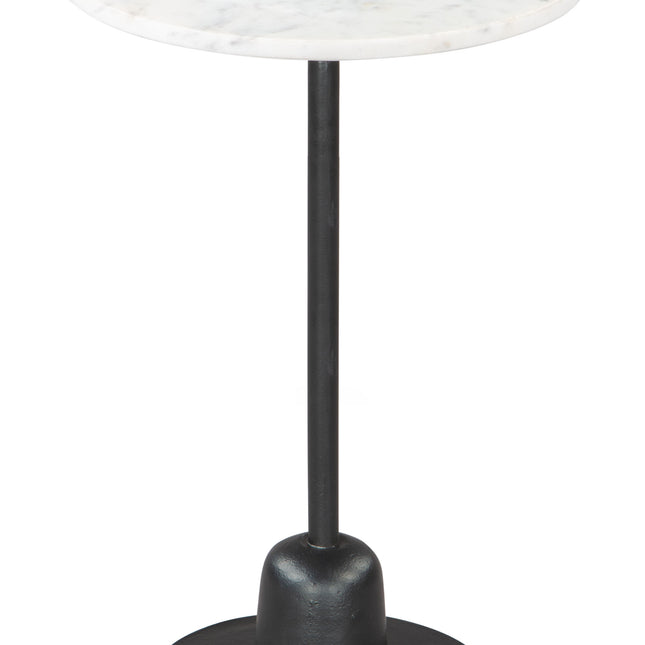 Whammy Side Table White & Black Side Tables TriadCommerceInc   