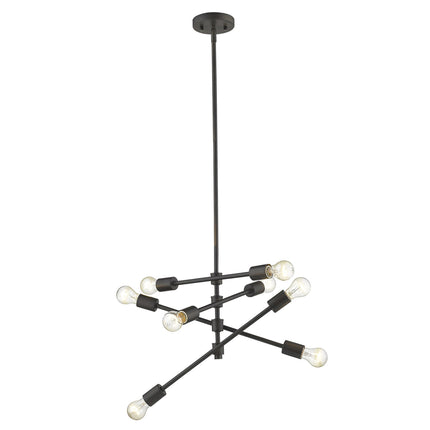 Calix 8-Light Oil-Rubbed Bronze Pendant Pendants TriadCommerceInc   