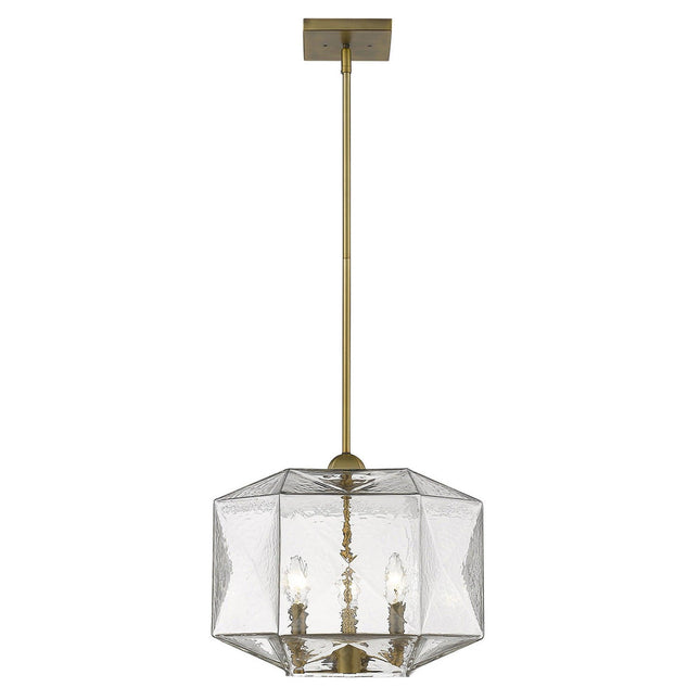 Loft 3-Light Brass Pendant Pendant Light TriadCommerceInc   