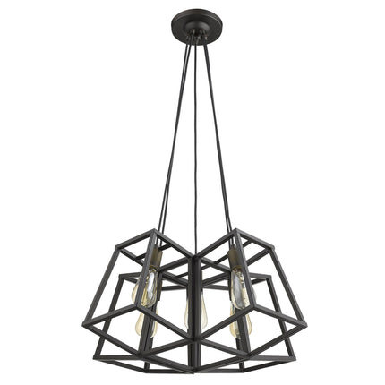 Tiberton 5-Light Oil-Rubbed Bronze Chandelier Chandeliers TriadCommerceInc   