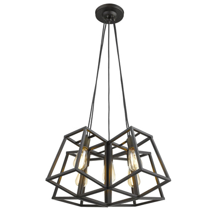 Tiberton 5-Light Oil-Rubbed Bronze Chandelier Chandeliers TriadCommerceInc   